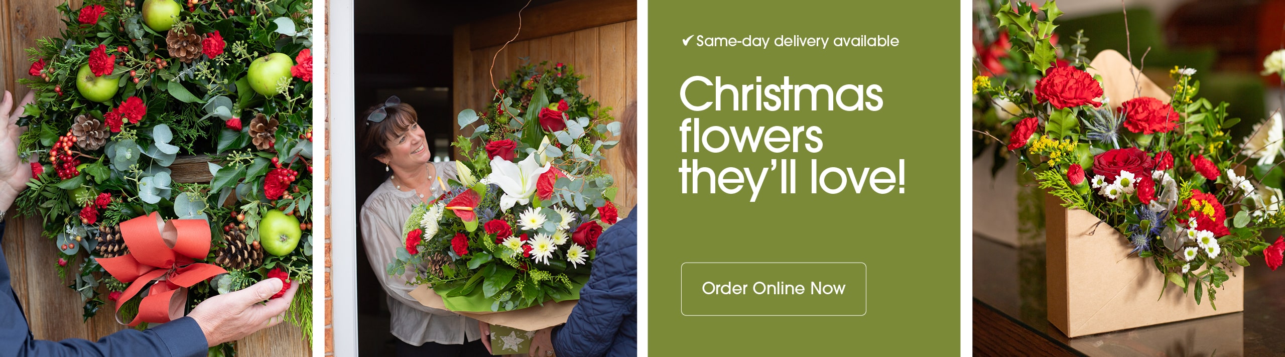 Seasonal bouquets from Snowballs Flower Gallery in Rosebud offering same-day delivery