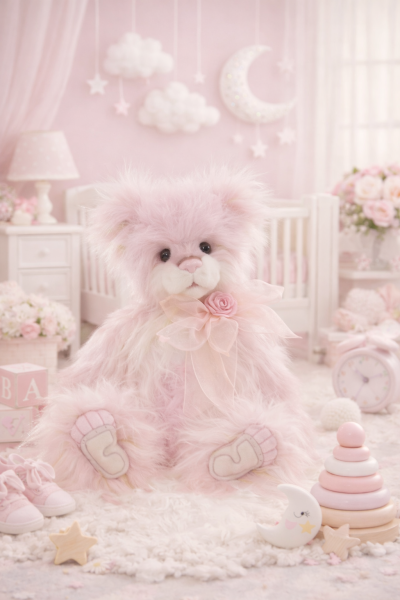 Fairy Bread Charlie Bear - The perfect collectors bear from the Charlie Bears collection. These bears are handmade. A perfect first bear for your new baby to treasure over the years.