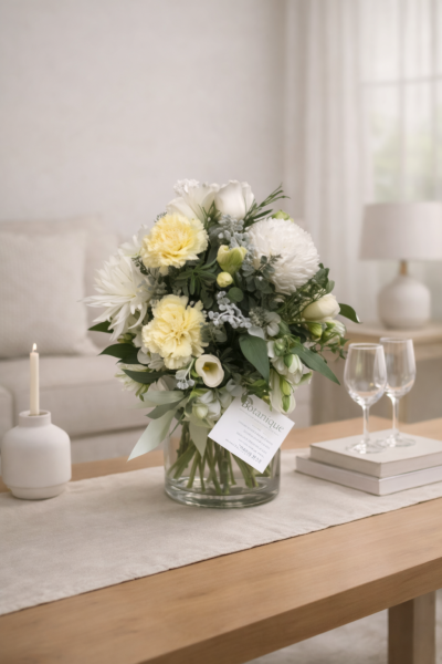 Little Moments - This petite vase of blooms is designed as a sweet, thoughtful gesture—ideal for a bedside table, desk, or any space with limited room. It’s a simple and heartfelt way to say, “I’m here.”

Each arrangement is a florist‑choice design, meaning the flowers are carefully selected to suit the occasion, using the freshest seasonal blooms available on the day. The result is a charming, compact arrangement that brings a touch of beauty without overwhelming a small space.

Perfect for get‑well wishes, thinking‑of‑you moments, or a gentle surprise just because.