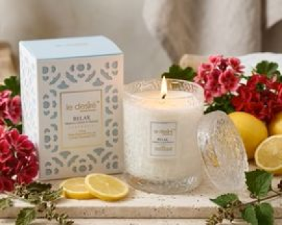 Relax (Geranium Lemon Patchouli) - Aromatherapy Soy Candle - Elevate your sanctuary with our signature Aromatherapy collection of reed diffusers and artisan candles. Each scent is meticulously blended to evoke a specific emotional state, hou